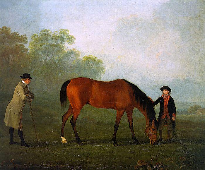 Sawrey Gilpin Furiband with his Owner Sir Harry Harpur and a Groom china oil painting image